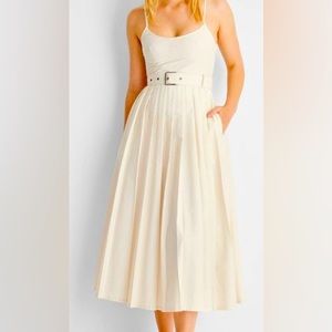 Future Collective Pleated Dress - Size 8